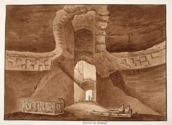 Interior of the Tomb of Alexander Severus